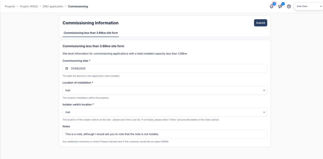 Complete your solar installations faster with automated commissioning applications